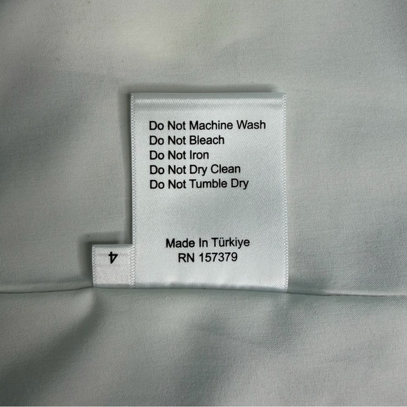 Women's Cream Leather Jacket Size 4 - Picture 11 of 11